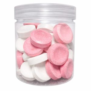 Sherbet 110g Jar - Pink & White
